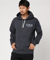 Thick fabric Tactical day single A** * X 100% cotton base shirt USN Navy hooded sweatshirt