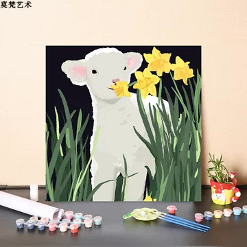 羊数字油画-羊数字油画促销价格、羊数字油画品牌- 淘宝