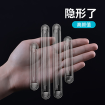  Refrigerator door anti-collision strip protective sticker Wardrobe door handle household adhesive-free seamless transparent invisible silicone anti-collision