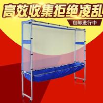 Mobile net table tennis net telescopic table tennis ball-resistant picking baffle is convenient and easy to pack and portable
