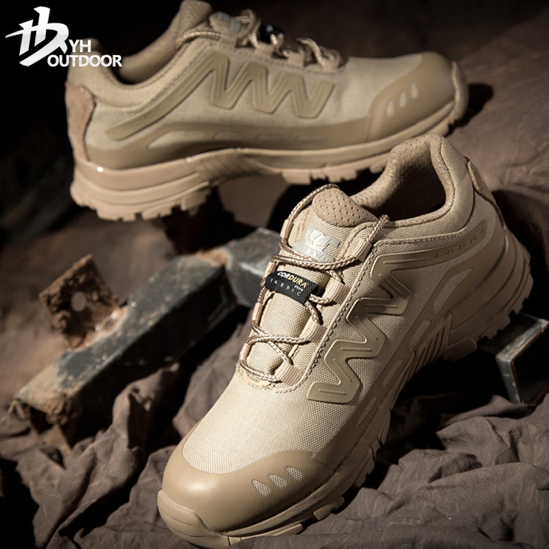 Yihe Army Boots for Men and Women Summer Low Band 07 Combat Boots for Special Forces Tactical Boots 511 Desert Army Boots for Mountaineering