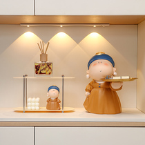 Grand Art Museum Artist Xuan Key to include the placement of the piece into the door tray in the living room wine cabinet home decoration