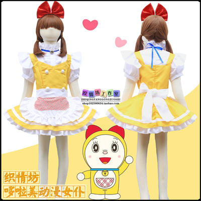 taobao agent Children's dress, small bell, Doraemon, cosplay