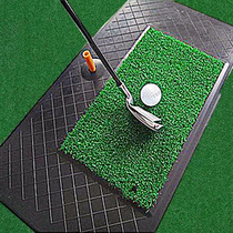 Indoor golf swing pad home mini portable rubber non-slip bottom golf beginners practitioner