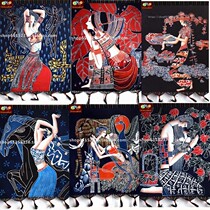 Batik double-layer painting Guizhou batik high-end decoration gift good decoration decoration Wall Wall 86 * 65cm