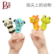 BiLok B Toys Baby appeasement doll Hand Puppet Toys Animals Gloves Finger Doll Parent-child Interactive Baby