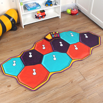 Beilly music dance carpet piano blanket childrens parent-child game pad lighting electronic music foldable