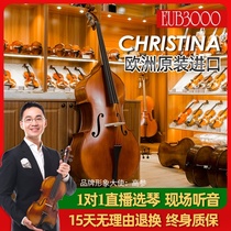 EUB3000 Europe imported solid wood handmade professional playing double bass double cello big bass