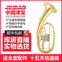 Xinghai Jinbao flat key sub-sound B- down tone mid-tone musical instrument lacquered gold JBBR-1211