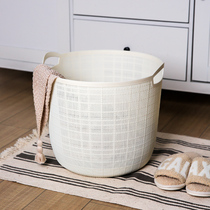 Kawashima House dirty clothes basket ins Wind light luxury dirty clothes basket laundry basket household clothes basket change washing clothes storage basket