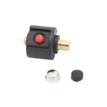 Intense light flashlights central switch accessories 24mm diameter with charging holes