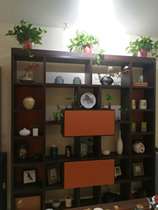 Free space combination bookcase