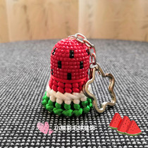 New Incoming Fruit Series Watermelon Original Design Handmade DIY Badminton Pendant Pendant Ornament Small Gift