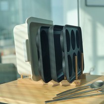 Suitable box A4BOX cooking pot bruno Alice multi House Mofei Daewoo universal bamboo baking tray storage rack