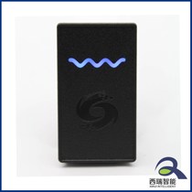 Access control card reader RS485 RS232 WG26 34 output access control read head waterproof read head