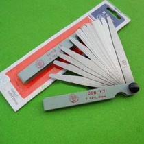  Crystal flower 0 02-1 00MM plug gauge plug gauge gap piece 100mm thickness gauge 17 pieces