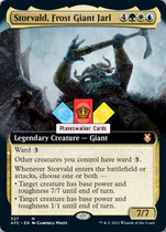 AFR Commander Juzhen expanded painting single card English dense Frost Giant leader Stowa 327