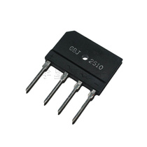 GBJ2510 induction cooker Bridge stack 25A 1000V rectifier Bridge flat Bridge Bridge stack rectifier
