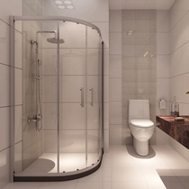 Arrow card shower room AL034B Air 6463 aluminum material and corrosion hardness high double pulley not derailed