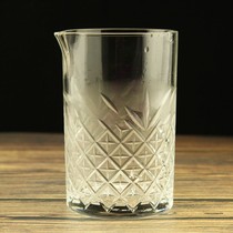 Wine art Turkey imported Pasha Pasabahce lead-free crystal engraved mixing cup Shaker shaker