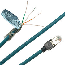 4 Core EtherCAT Communication Bus Cable EC Industrial Dual shielded Dual-Twisted Ethernet Network 2x2x24awg 1