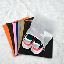 Non-woven shoes storage bag shoes dust bag mildew-proof bunched rope bag household portable travel clothing packaging bag