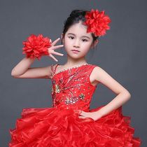 New Years Day purple red childrens kindergarten hand headwear square dance supplies finger flower wrist flower high quality new product