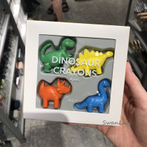 SwanLace selected color three-dimensional dinosaur cartoon shape childrens kindergarten painting graffiti crayon