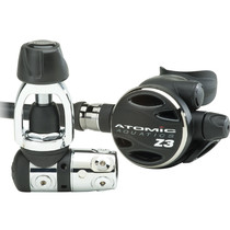 New Atomic Z3 Main one and two-stage head Scuba air nitrox diving breathing regulator with universal head