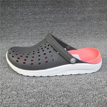 Foreign trade outdoor hole shoes casual mens shoes Baotou cool drag dual-purpose shoes traceable to the stream wading ultra-light breathable break