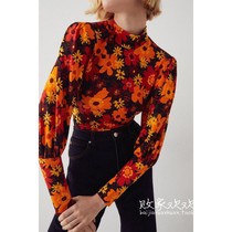 UK 12 27 products WAREHOUSE womens new printed long sleeves slim fit shirt