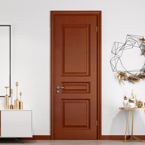 TATA Wooden Door Simple Interior Door Bedroom Wooden Composite Paint Silently Door JO-016-J