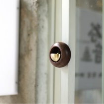 Welcome home (small round egg doorbell) solid wood healing door bell home refrigerator Wind Bell pendant door decoration