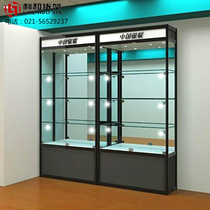 Thickened glass display cabinet sample display case product display rack gift shelf hand counter jewelry cabinet display cabinet