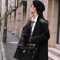 Original Mori Nu Tribe Spring and Autumn Trench Coat Womens Set Small Autumn Wear with High Jacket Early Autumn Thin New Style