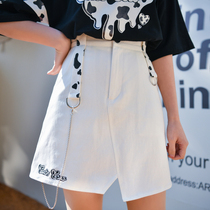 Original Mori Nu Tribe fashion print T-shirt short sleeve summer clothes cute print set A-line skirt looks thin