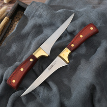 Foreign trade Yu Shan German Stainless Steel Tick Bone exclusive Segmented Sharp Knife Cut Cow Sheep Selling Meat Cleaved with Bone Cutting Knife