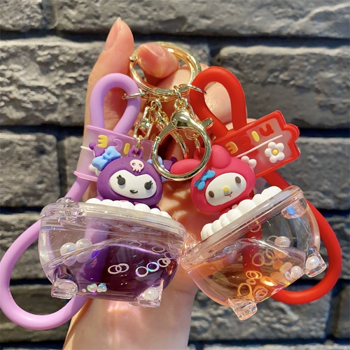 Кукла для плавания, акриловый брелок, милая подвеска, украшение на сумку