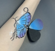 Face painted paint quick drawing painting water drop semicircular diy Halloween base sponge graffiti easy to wash