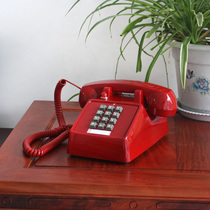 Bit old button antique retro landline antique telephone American mechanical ringing creative fashion phone