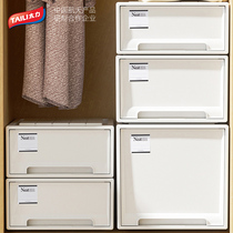 Taili Wardrobe Cabinet Cabinet Drawer Plastic Household Clothing Clothes Insider Box Desktop Storage Clothing Box