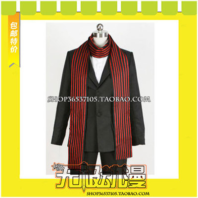 taobao agent The prince of the song of the song, the tenth wooden sound also black uniform COSPLAY clothing game anime free shipping