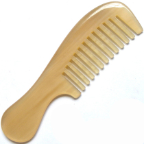 Special price slight flaw does not affect the use of large natural scalper horn comb wide tooth comb massage comb smooth and easy to use