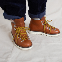 VintageRepublic x Fracap M120 Italian vegetable tanned leather over-ankle snow back boots