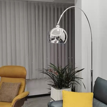 Italian luxury floor lamp design sense without main lamp living room modern Nordic fishing lamp minimalist sofa vertical lamp