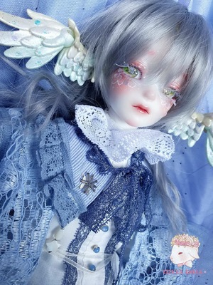 taobao agent [Spot] BJD Pastoral Cotton's homemade 1/4 茑 【素 素 wings SD doll wing resin idyll doll