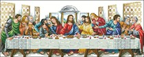 Cross stitch electronic drawings 1511 Jesus 5 religion 380W * 147H59 color XSD source file