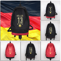 World Cup Muller Klose Schweinsteigler German team backpack can be customized