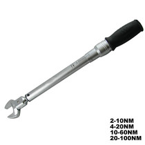 Special offer Taiwan imported industrial grade preset adjustable open torque wrench torque torque 2-10NM torque