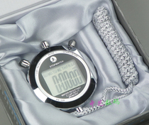 Chasing the day metal stopwatch 2 data memory plating surface all metal 1 100 seconds centisecond precision stopwatch